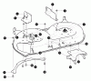 Murray 42561x8A - Scotts 42" Lawn Tractor (1997) (Home Depot) Ersatzteile Pre-painted Blade Housing Assembly