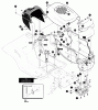 Murray 42561x8B - Scotts 42" Lawn Tractor (1997) (Home Depot) Ersatzteile Front Chassis Assembly