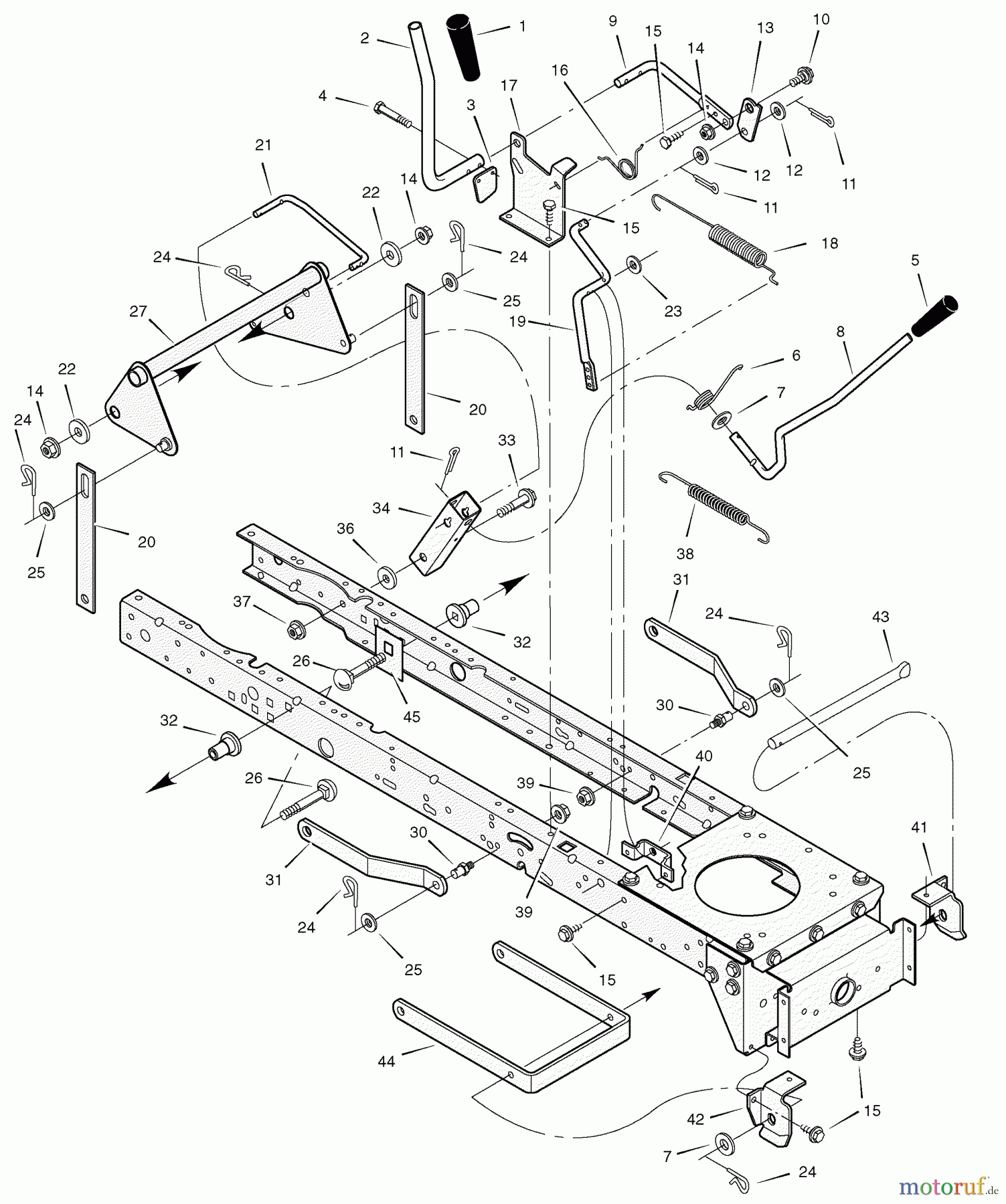 Murray Rasen- und Gartentraktoren 425620x99B - B&S/Murray 42