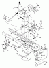Murray 42567x6A - Ultra 42" Lawn Tractor (1997) Ersatzteile Mower Housing Suspension
