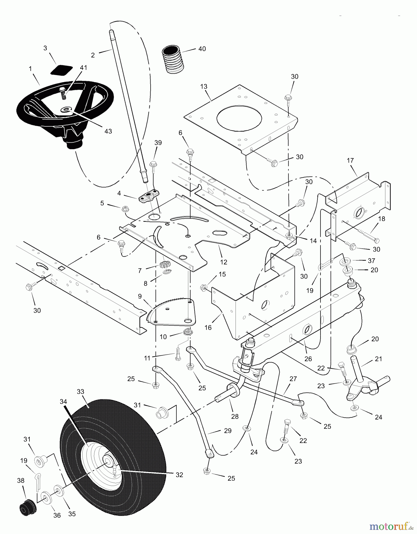 Murray Rasen- und Gartentraktoren 42571x8A - Scotts 42