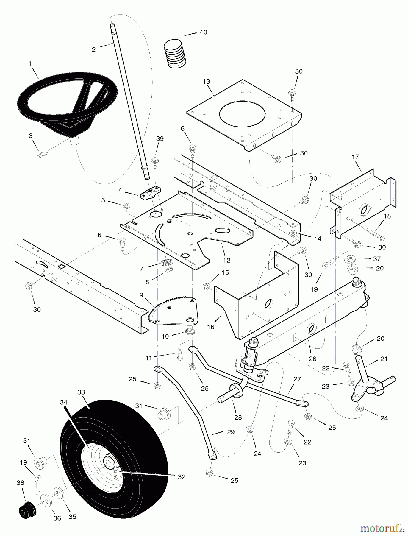 Murray Rasen- und Gartentraktoren 42578x30A - Murray 42