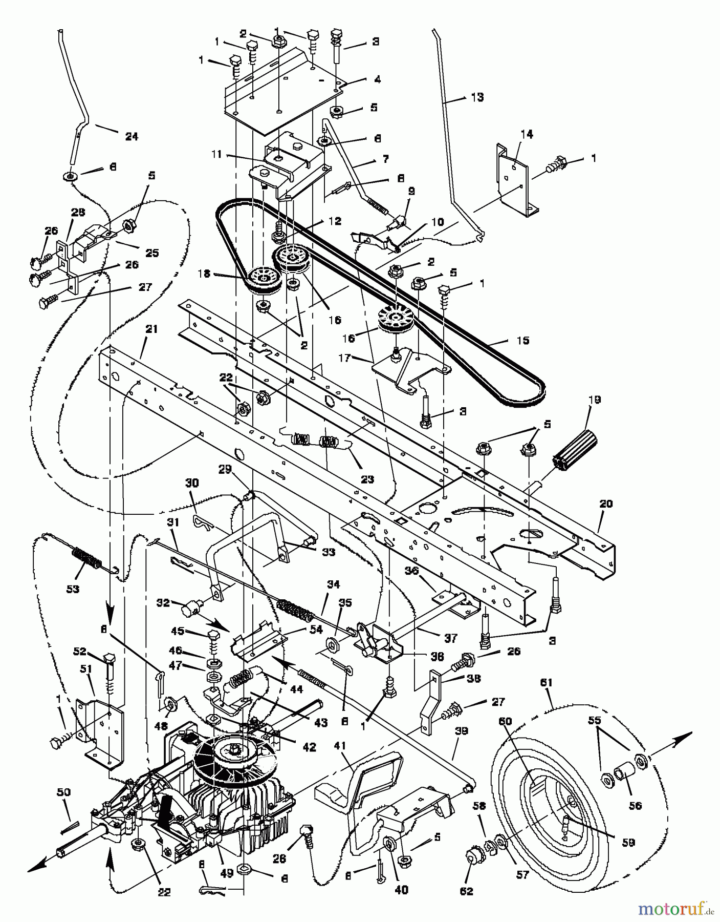 Murray Rasen- und Gartentraktoren 42578x6A - Murray Ultra 42