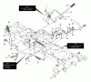 Murray 42580x89A - Yard King Performance 42" Lawn Tractor (2000) Ersatzteile Mower Suspension Assembly