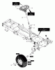 Murray 42580x89A - Yard King Performance 42" Lawn Tractor (2000) Ersatzteile Steering