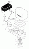 Murray 42583x30A - 42" Lawn Tractor (1999) Ersatzteile Engine Mount