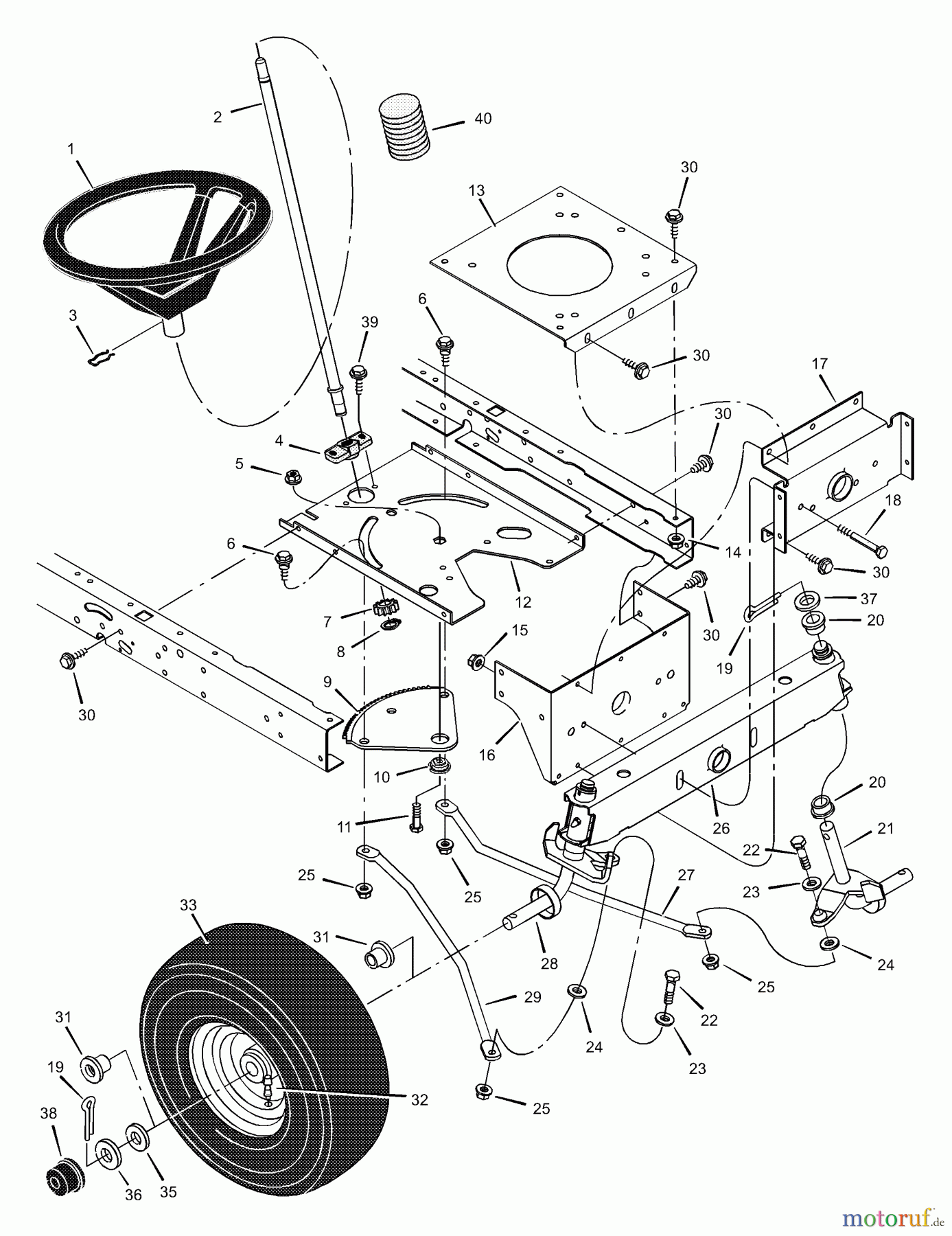 Murray Rasen- und Gartentraktoren 42583x6A - Murray Ultra 42