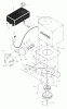 Murray 42583x6B - Ultra 42" Lawn Tractor (2001) Ersatzteile Engine Mount
