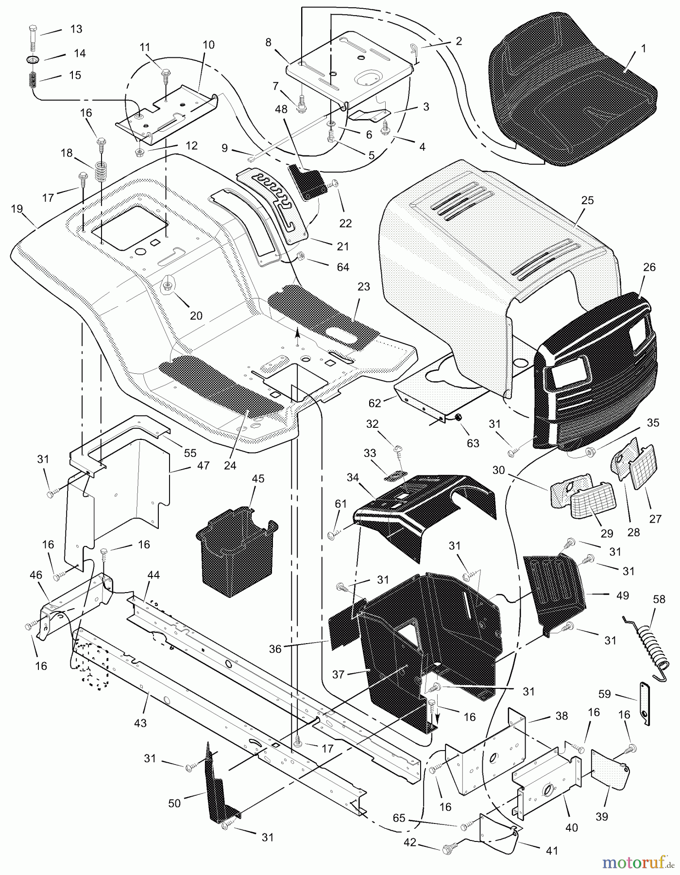 Murray Rasen- und Gartentraktoren 42583x6C - Murray Ultra 42