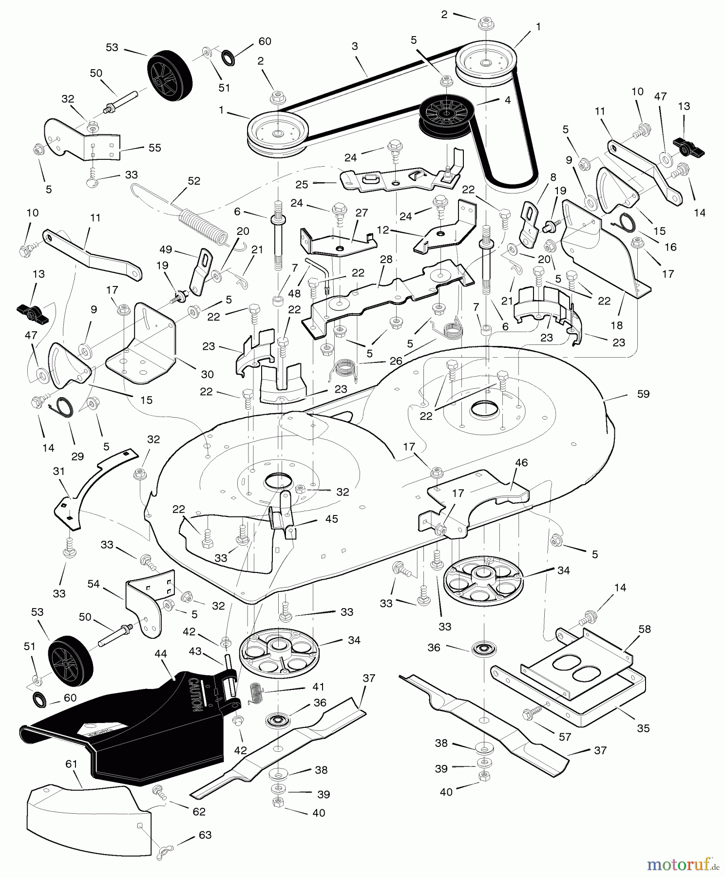  Murray Rasen- und Gartentraktoren 42583x9A - B&S/Murray 42