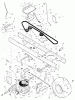 Murray 42586x8A - Scotts 42" Lawn Tractor (1998) (Home Depot) Ersatzteile Motion Drive