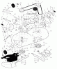 Murray 42586x8A - Scotts 42" Lawn Tractor (1998) (Home Depot) Ersatzteile Mower Housing