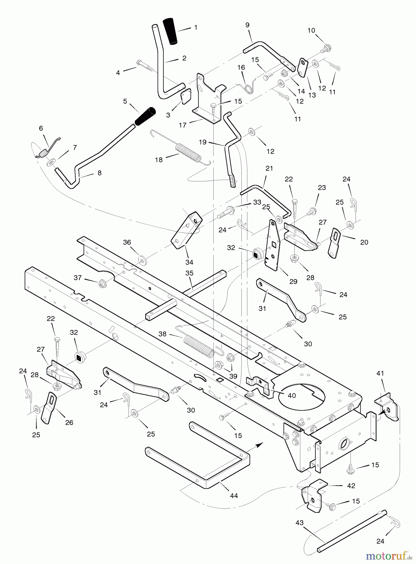  Murray Rasen- und Gartentraktoren 42586x8A - Scotts 42
