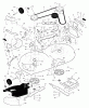 Murray 42586x9A - B&S/ 42" Lawn Tractor (1998) (Montgomery Wards) Ersatzteile Mower Housing