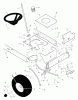 Murray 42586x9A - B&S/ 42" Lawn Tractor (1998) (Montgomery Wards) Ersatzteile Steering