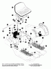 Murray 42589x8 - Scotts 42" Lawn Tractor (1999) (Home Depot) Ersatzteile Rear Chassis Assembly
