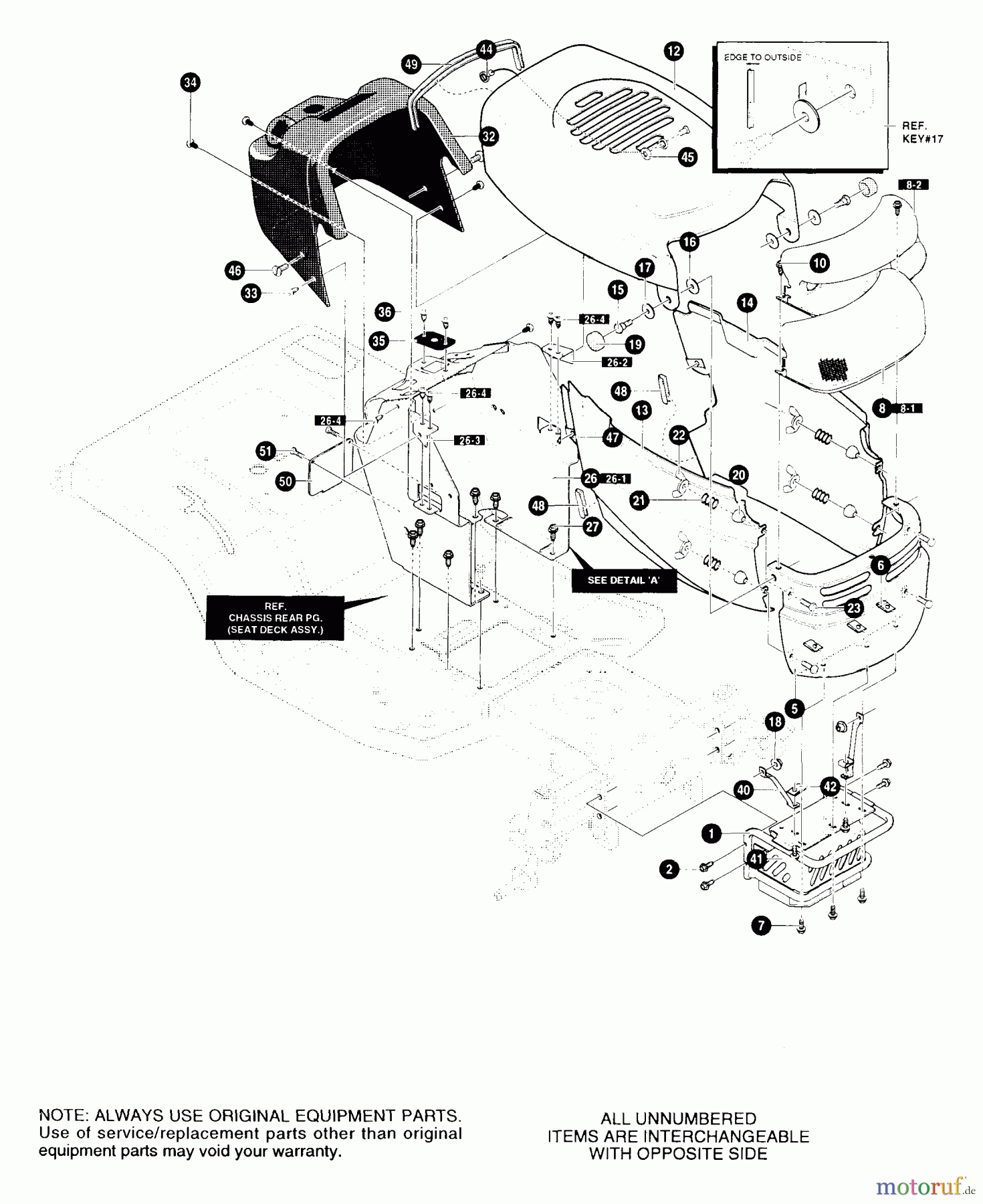 Murray Rasen- und Gartentraktoren 42589x8B - Scotts 42