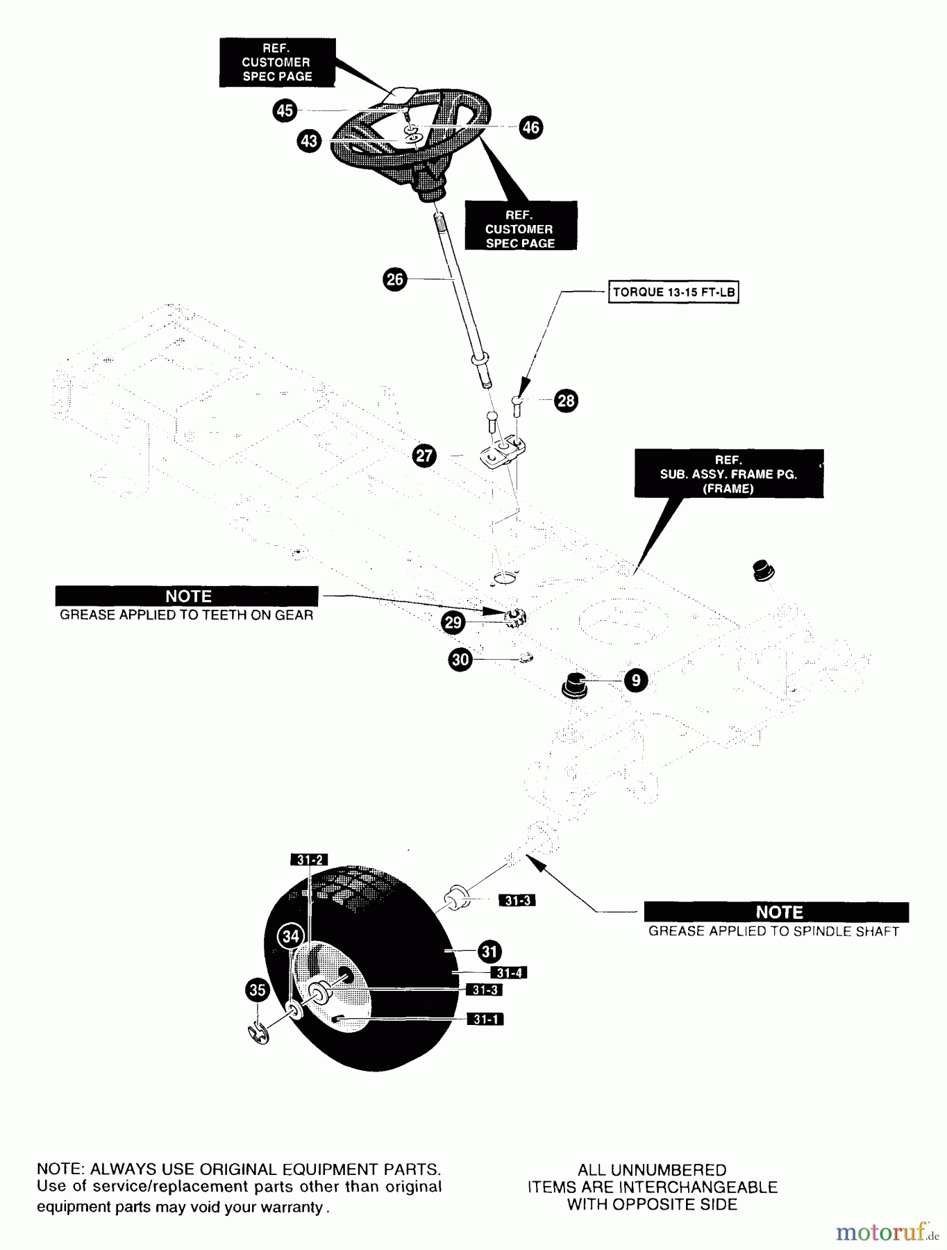 Murray Rasen- und Gartentraktoren 42589x8B - Scotts 42