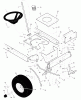 Murray 42590A - 42" Lawn Tractor (1998) Ersatzteile Steering
