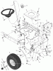 Murray 42590E - 42" Lawn Tractor (2002) Ersatzteile Steering