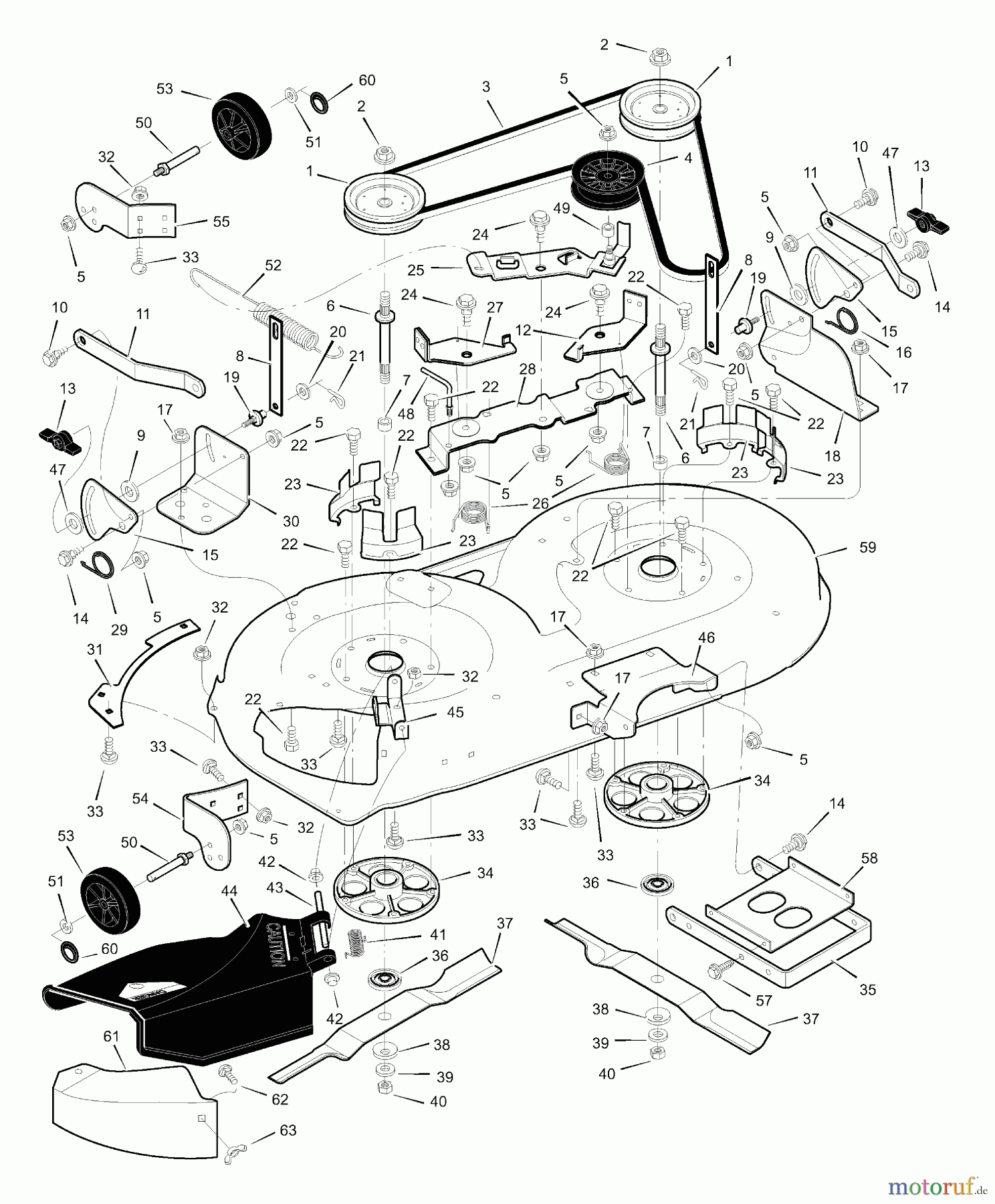 Murray Rasen- und Gartentraktoren 42591x31A - Scotts 42