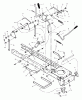 Murray 42591x31A - Scotts 42" Lawn Tractor (1999) (Home Depot) Ersatzteile Mower Housing Suspension