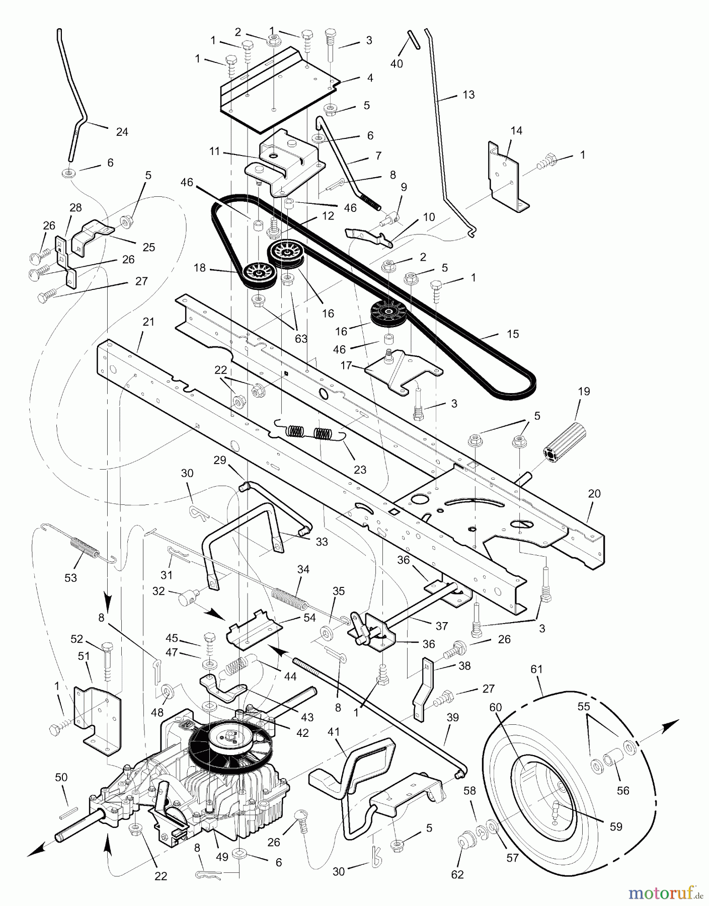 Murray Rasen- und Gartentraktoren 42591x8A - Scotts 42