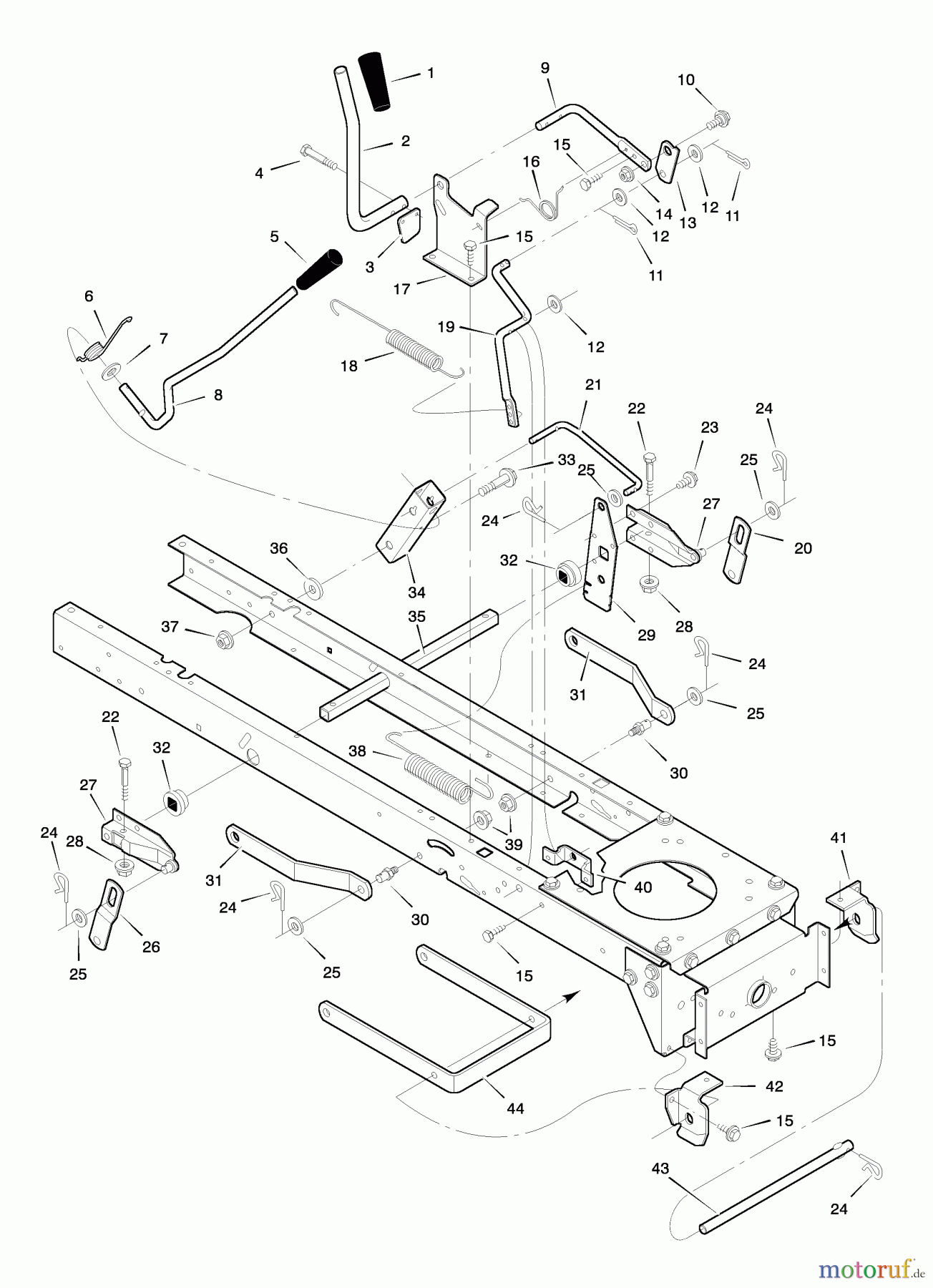 Murray Rasen- und Gartentraktoren 42591x92A - B&S/Murray 42