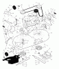 Murray 42598x92A - B&S/ 42" Lawn Tractor (1999) (Walmart) Ersatzteile Mower Housing