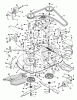 Murray 42816D - 42" Lawn Tractor (1997) Ersatzteile Mower Housing
