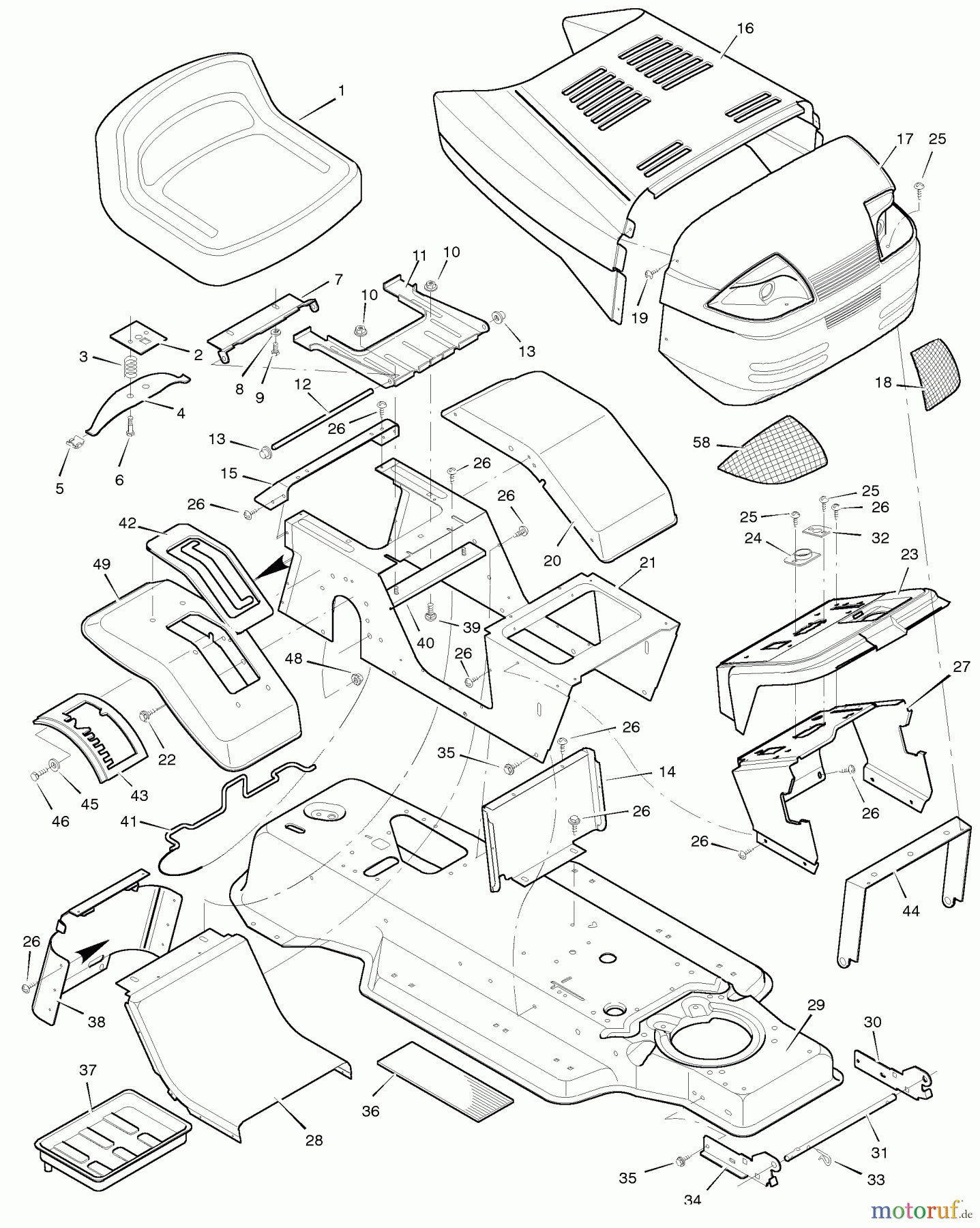 Murray Rasen- und Gartentraktoren 42819A - Murray 42