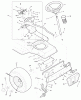 Murray 42819A - 42" Lawn Tractor (1996) Ersatzteile Steering