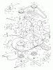 Murray 42819x62A - B&S/ 42" Lawn Tractor (1996) (Home Base) Ersatzteile Mower Housing