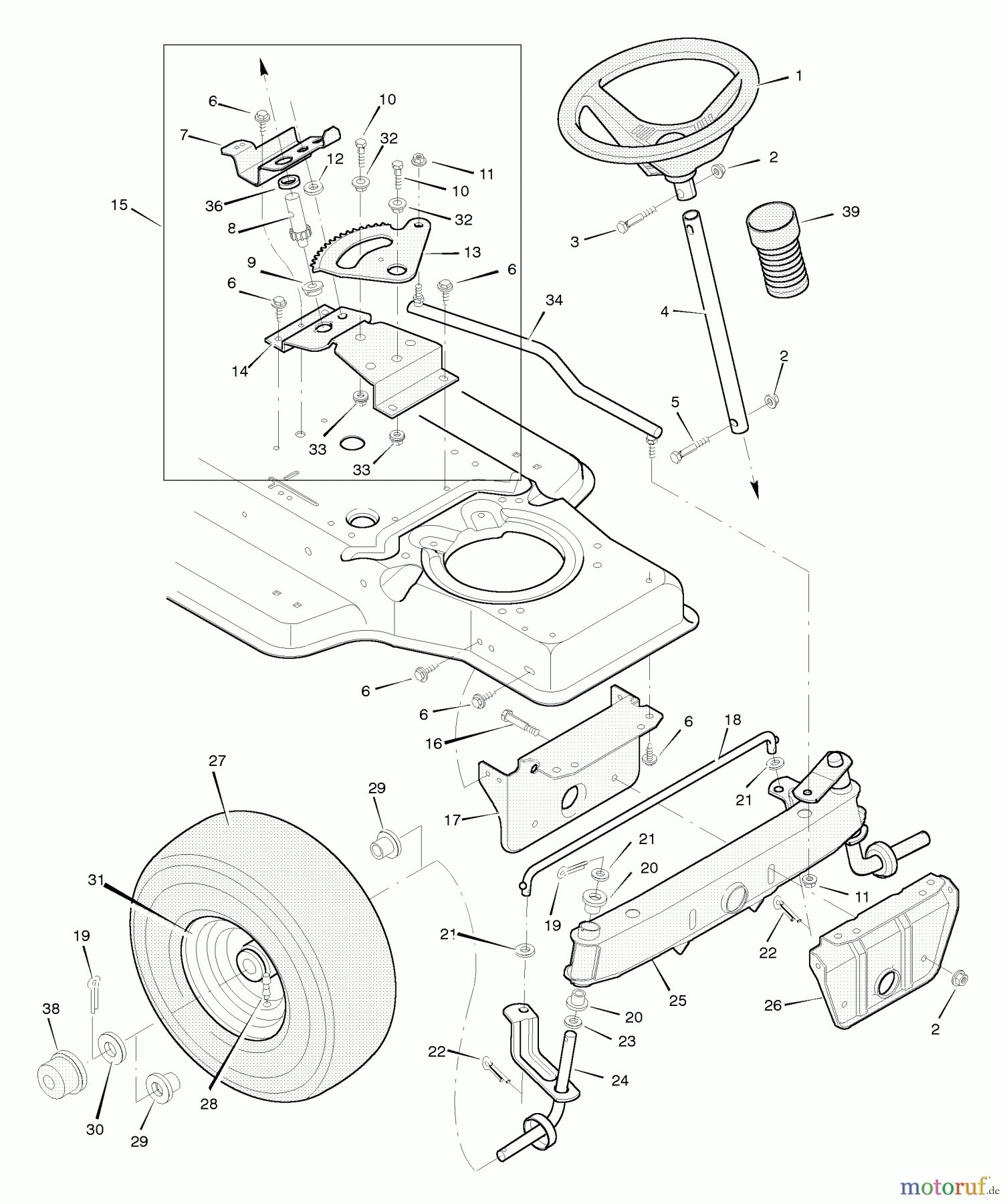  Murray Rasen- und Gartentraktoren 42830B - Murray 42