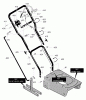 Murray EV3550x4NA - Edger (2006) Ersatzteile Handle Assembly