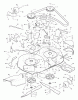 Murray 42913x5B - 42" Lawn Tractor (1996) Ersatzteile Mower Housing