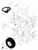 Murray 42915x30B - 42" Lawn Tractor (1997) Ersatzteile Steering
