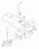 Murray 42916x8A - Scotts 42" Lawn Tractor (1996) (Home Depot) Ersatzteile Mower Housing Suspension