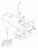 Murray 42917x8B - Scotts 42" Lawn Tractor (1996) (Home Depot) Ersatzteile Mower Housing Suspension
