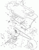 Murray 42918x8A - Scotts 42" Lawn Tractor (1996) (Home Depot) Ersatzteile Motion Drive