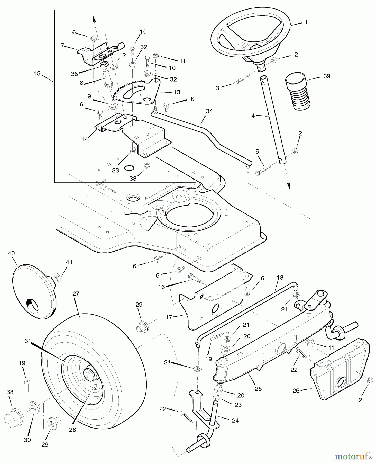 Murray Rasen- und Gartentraktoren 42918x8A - Scotts 42