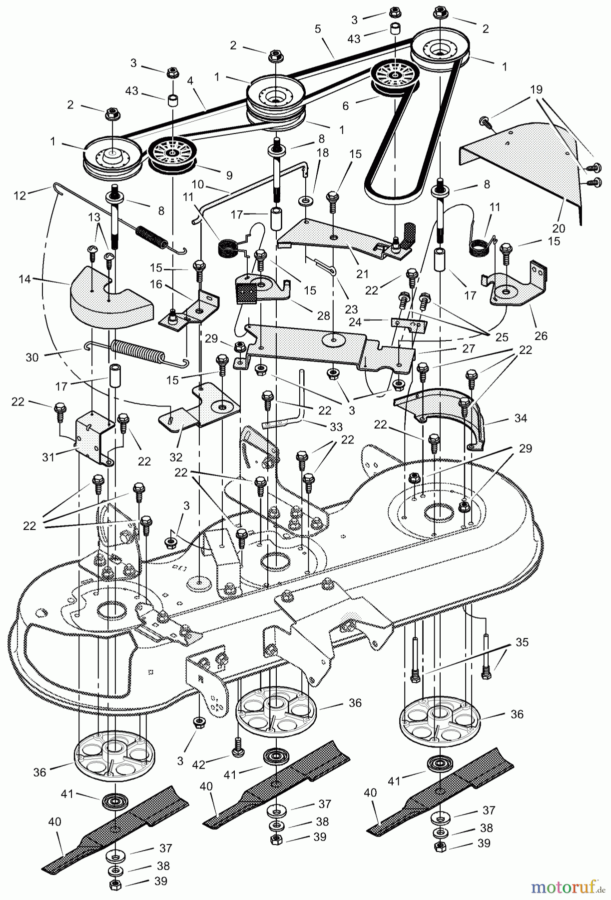 Murray Rasen- und Gartentraktoren 461000x71A - B&S/Murray 46