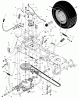 Murray 461000x71A - B&S/ 46" Garden Tractor (2001) (Quality Stores) Ersatzteile Motion Drive