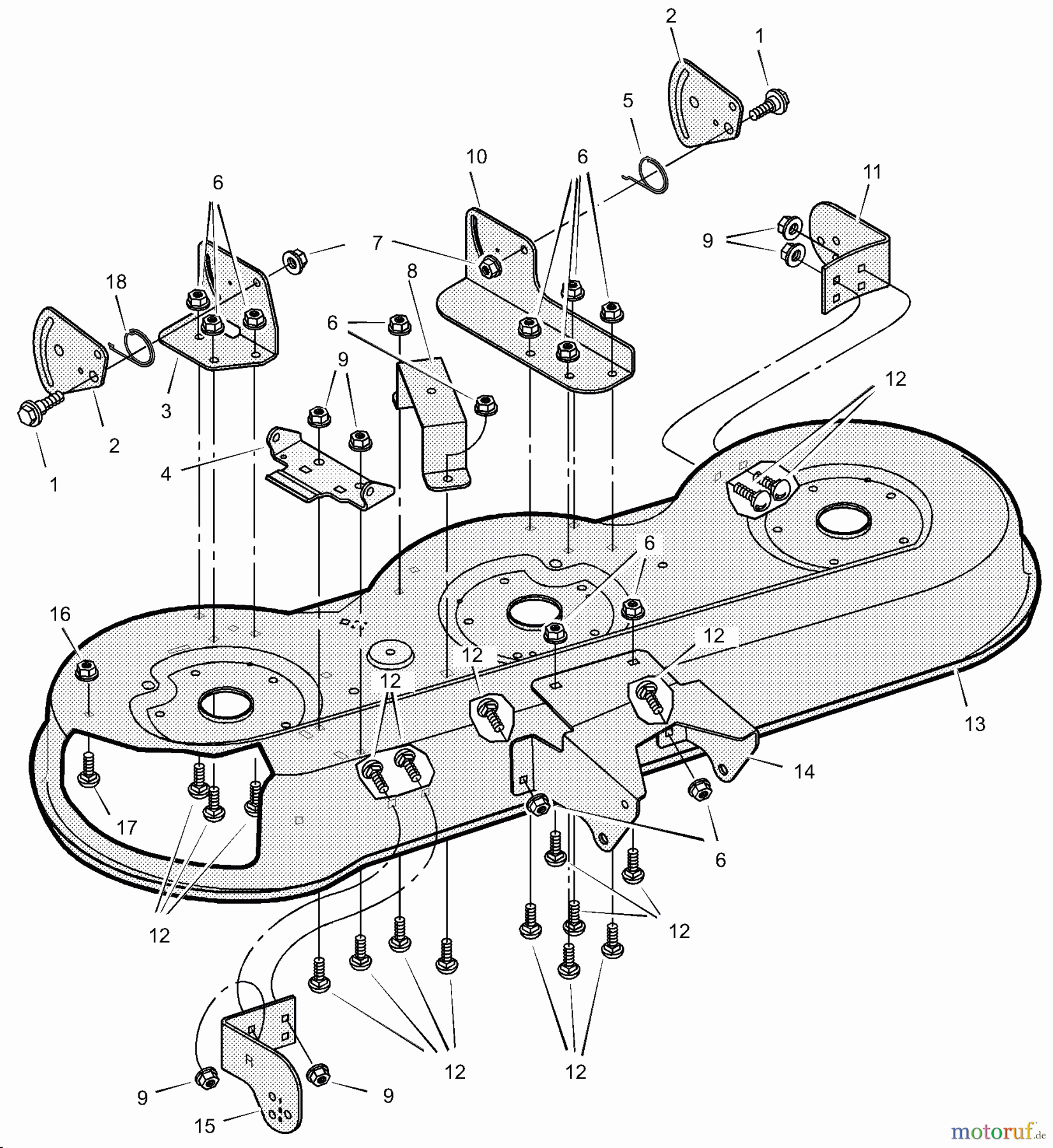 Murray Rasen- und Gartentraktoren 461000x71A - B&S/Murray 46