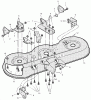 Murray 461000x71A - B&S/ 46" Garden Tractor (2001) (Quality Stores) Ersatzteile Mower Housing