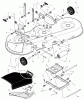 Murray 461000x71A - B&S/ 46" Garden Tractor (2001) (Quality Stores) Ersatzteile Mower Housing Suspension