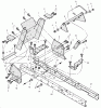 Murray 461000x71A - B&S/ 46" Garden Tractor (2001) (Quality Stores) Ersatzteile Rear Frame Assembly