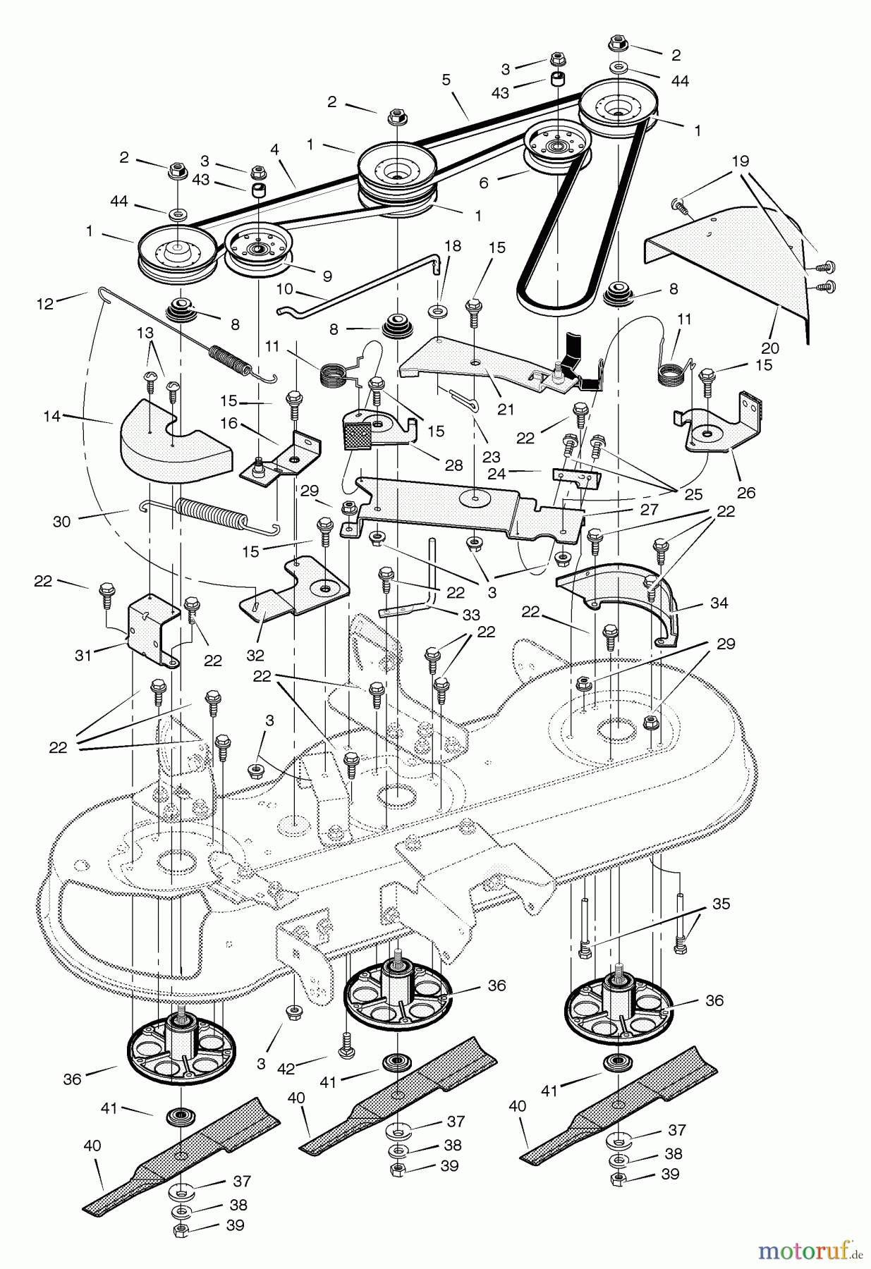 Murray Rasen- und Gartentraktoren 461000x8A - Scotts 46