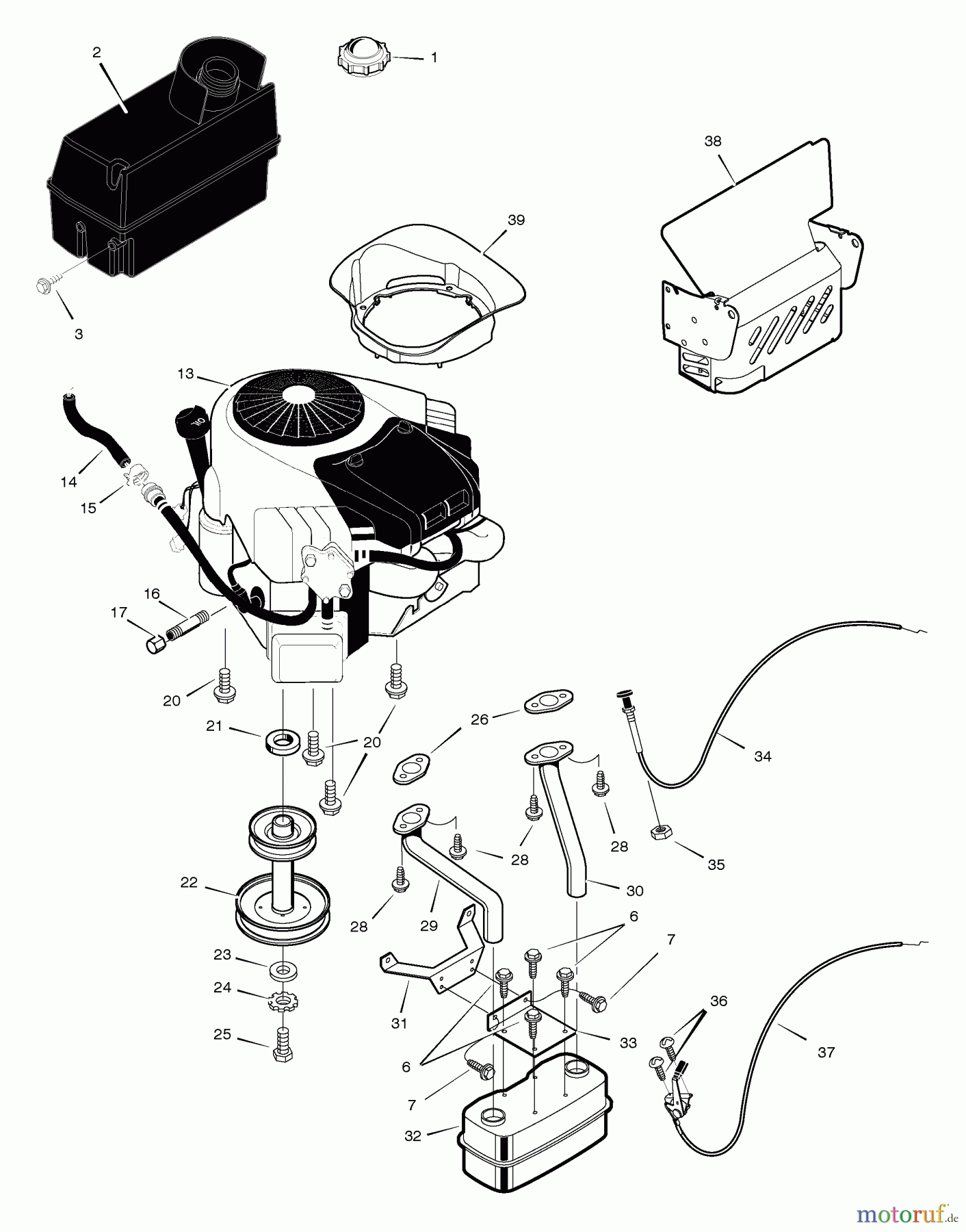 Murray Rasen- und Gartentraktoren 461004x92A - B&S/Murray 46