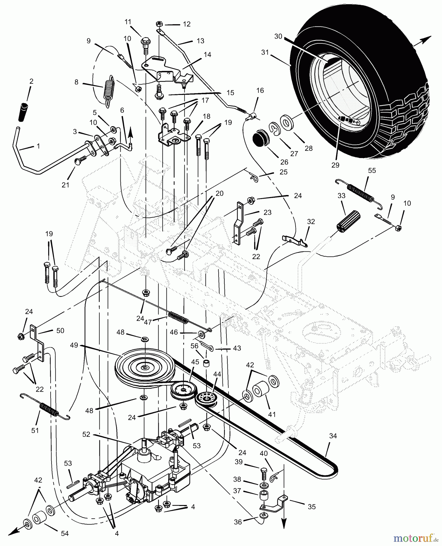 Murray Rasen- und Gartentraktoren 461007x92B - B&S/Murray 46